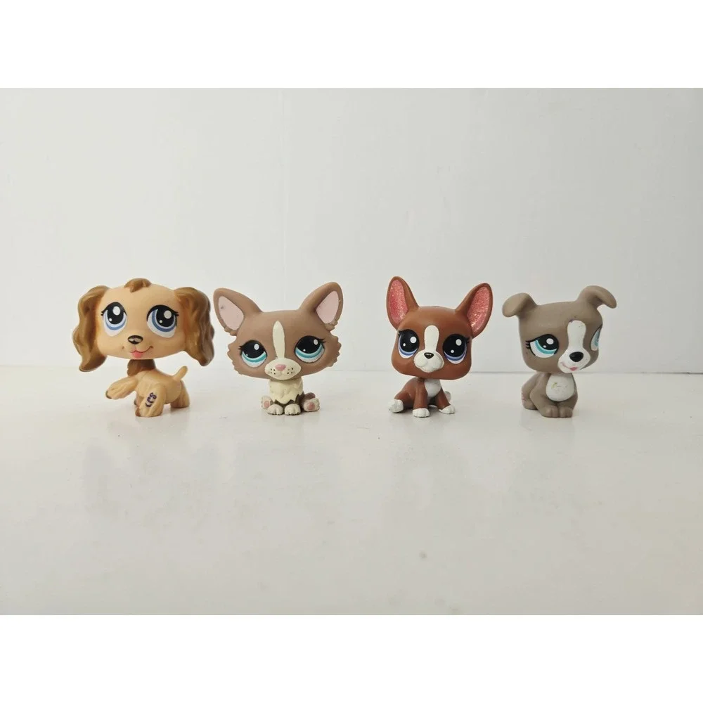 Littlest Pet Shop figure lot dogs 1864 92 1463 1318 cocker spaniel